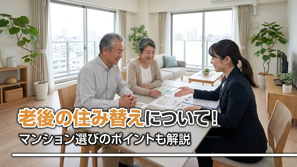 老後の住み替えについて！マンション選びのポイントも解説の画像