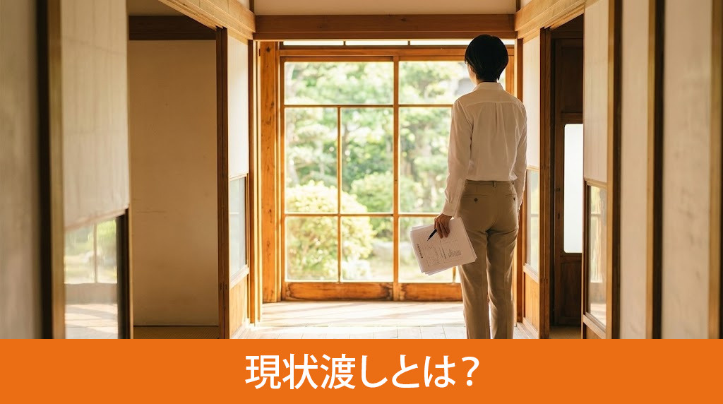 現状渡しとは？