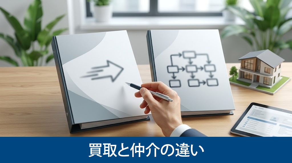 買取と仲介の違い