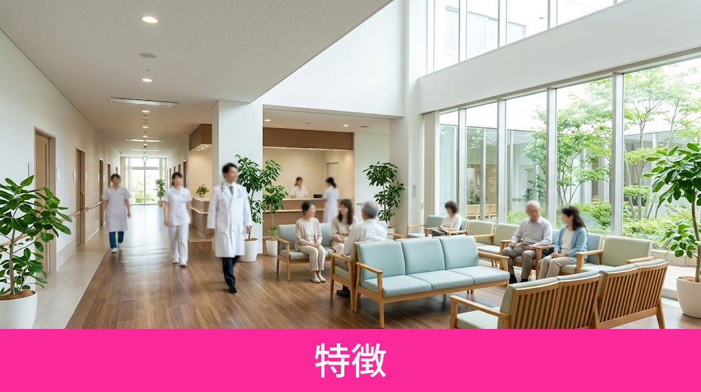 「神奈川病院」の特徴