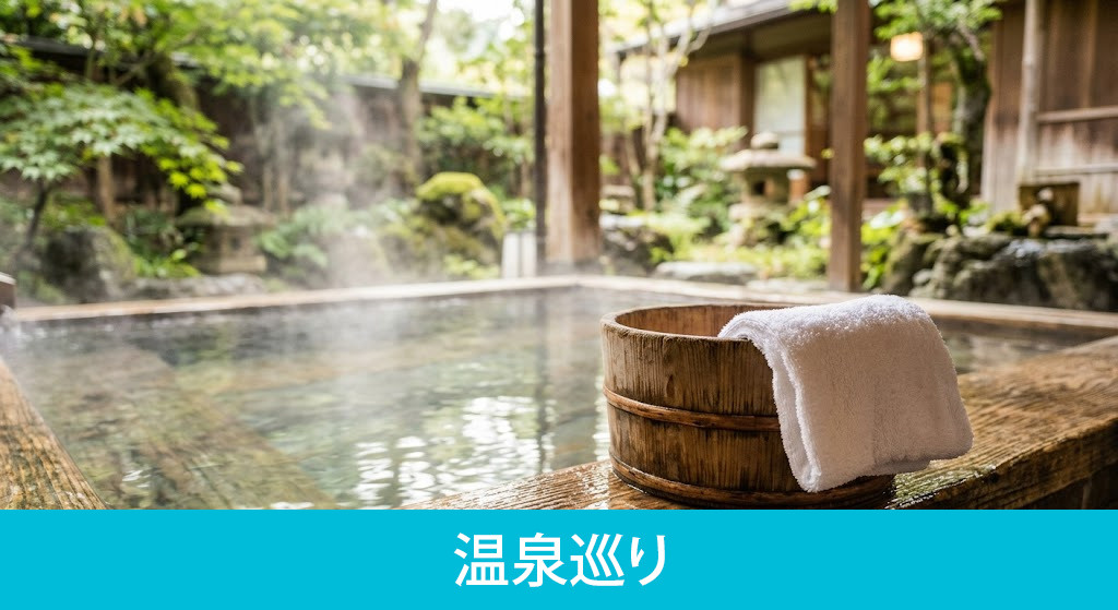 「道後温泉」の温泉巡り