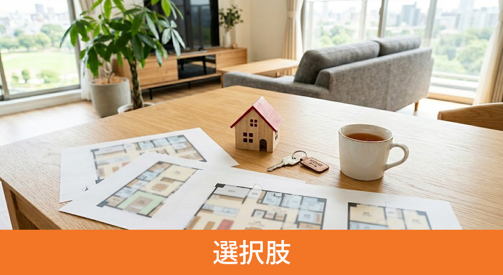 ライフスタイルに合わせた住み替え先の選択肢