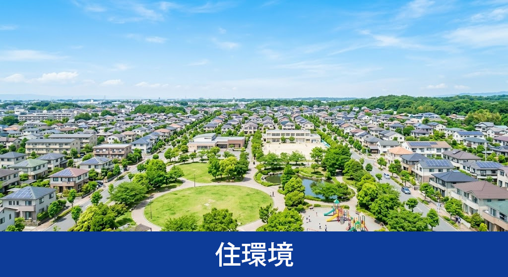 甲子園口駅周辺の住環境
