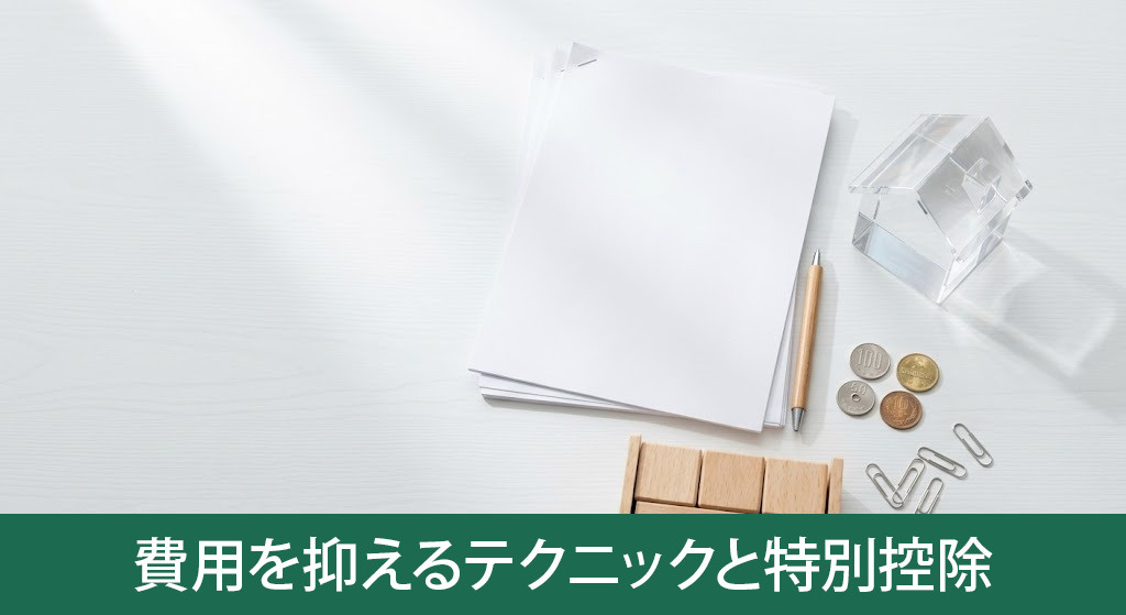 売却費用を抑えるテクニックと特別控除