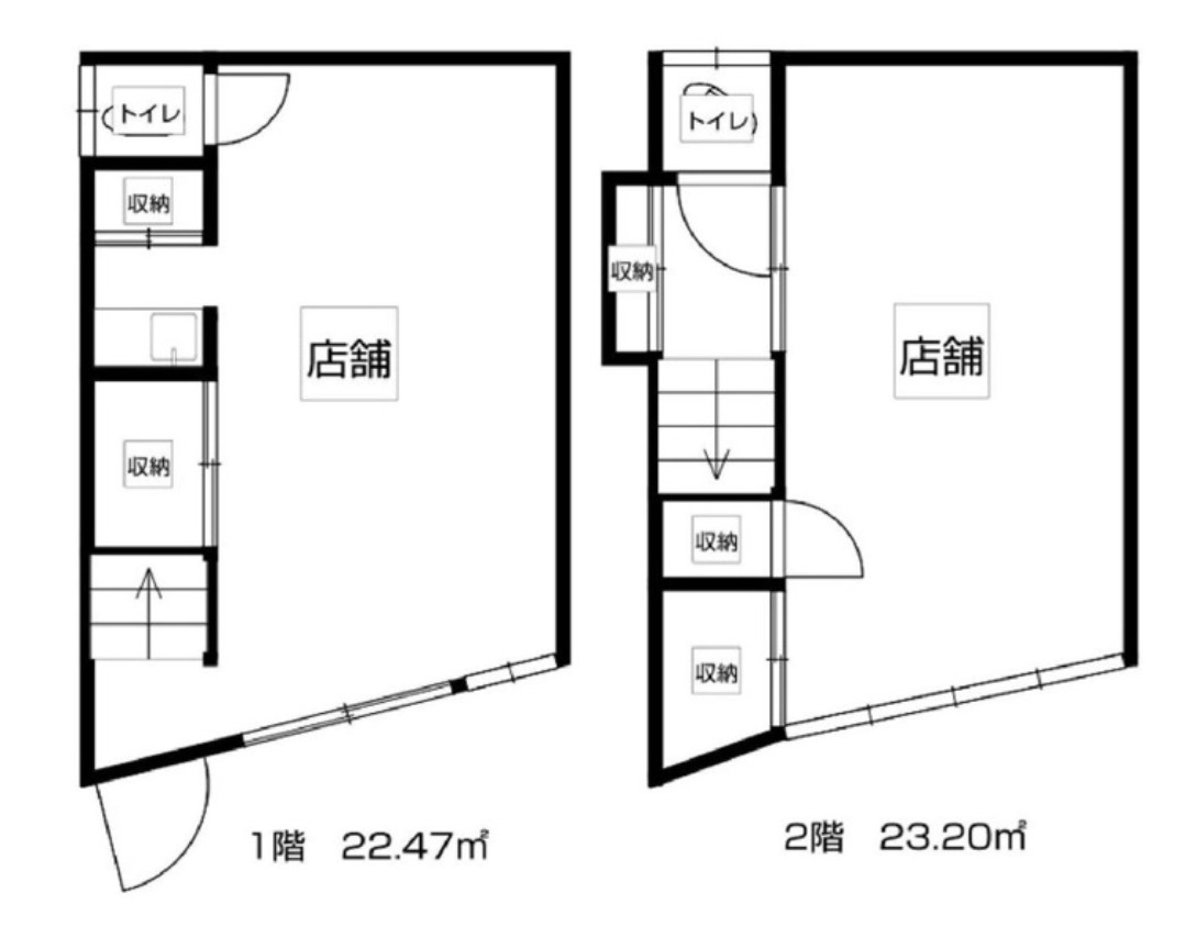 十三駅前エリア！大通り沿い路面１棟貸店舗！約１３．８坪！重飲食相談可能！の画像