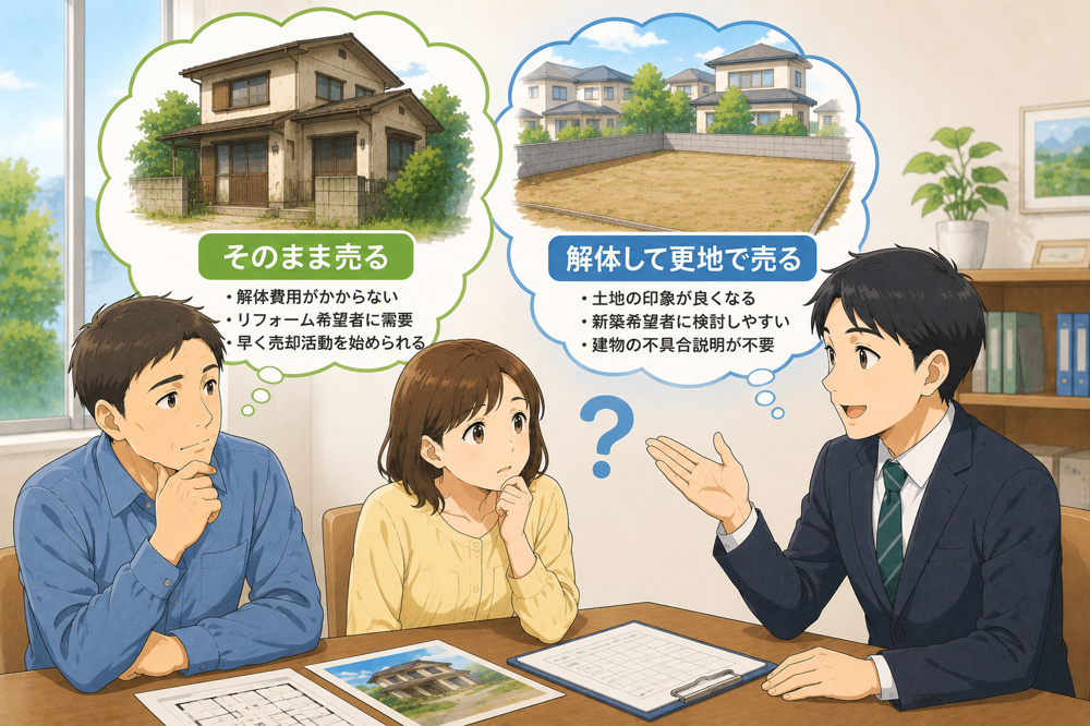 空き家の解体は必要？そのまま売る場合との違いを解説の画像