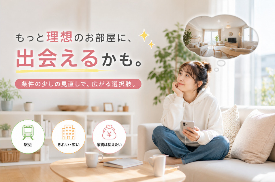 ズバリ！コスパ最強の掘り出し物件を見つけるための「条件のズラし方」コツを教えます！の画像