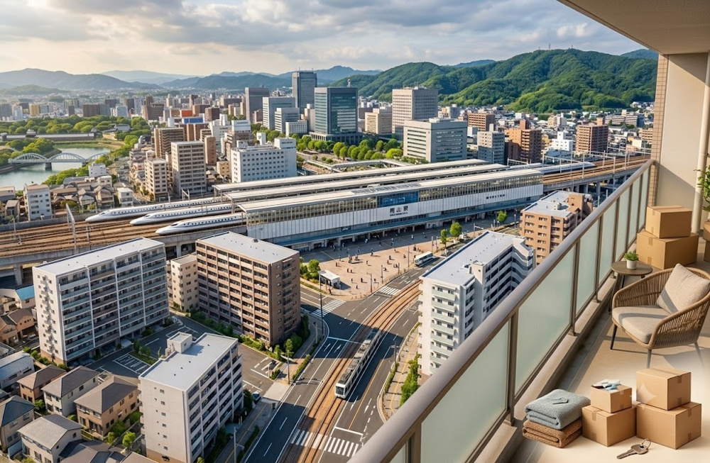 岡山市で賃貸を探す転勤単身赴任者必見？おすすめエリアと選び方を紹介の画像