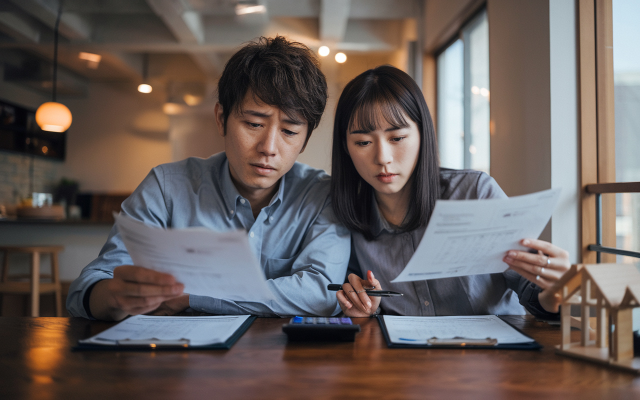 共働き夫婦必見！１人では借入希望額に満たない時の夫婦で組む住宅ローンをわかりやすく解説！の画像