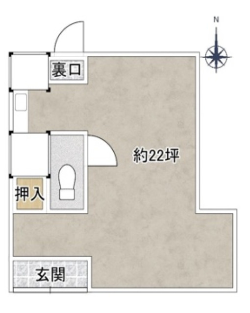 千林大宮駅徒歩1分！1階路面店舗！約22坪！重飲食可能！の画像