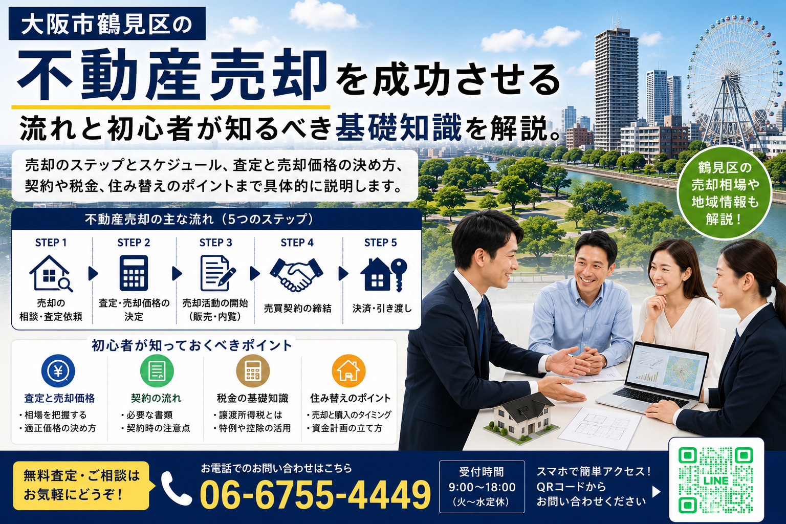 鶴見区の不動産売却を成功させる流れは?初心者が知るべき基礎知識を解説の画像