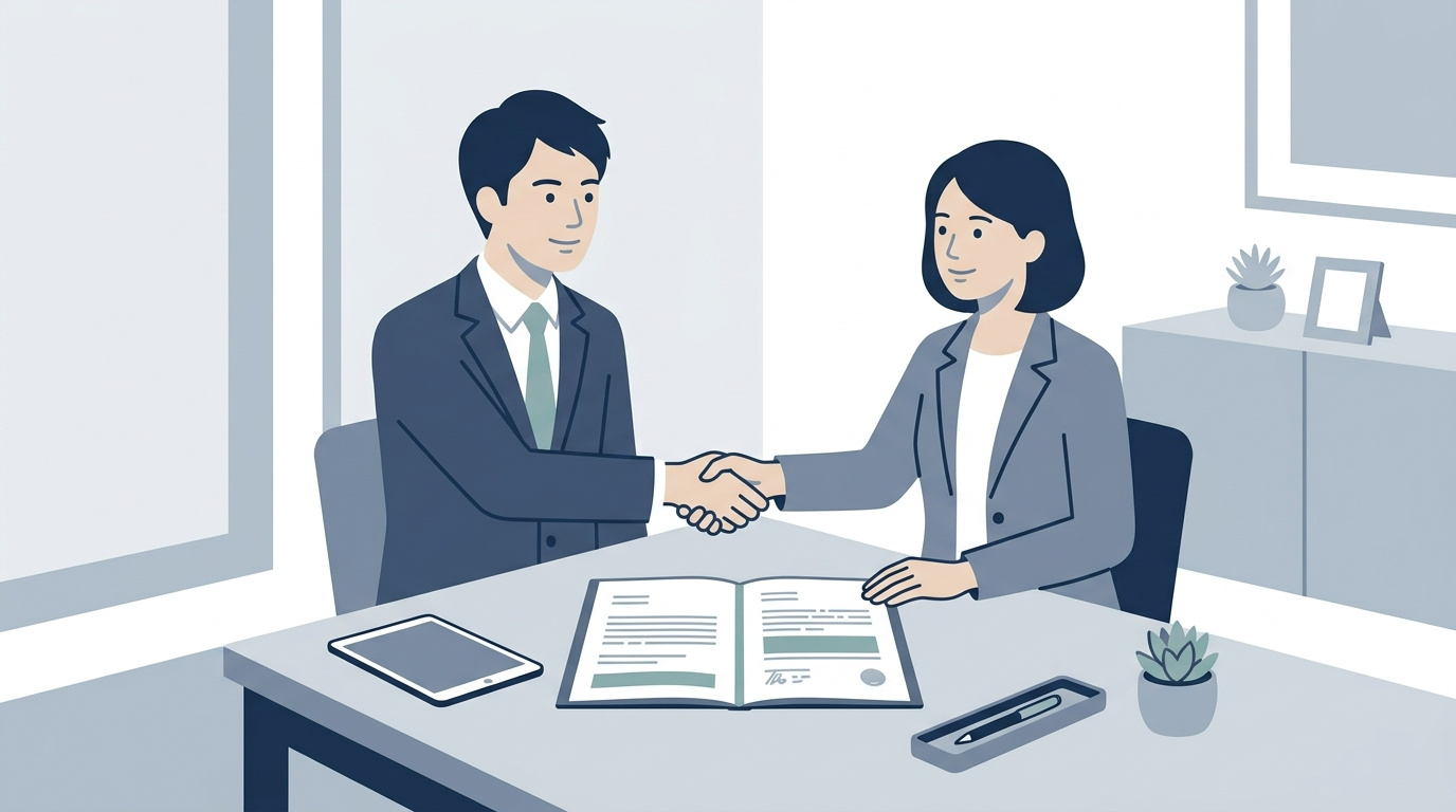媒介契約の3種類、どう選ぶ。一般・専任・専属専任の違いを整理するの画像
