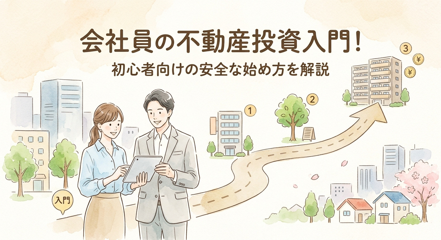 会社員の不動産投資入門！初心者向けの安全な始め方を解説の画像