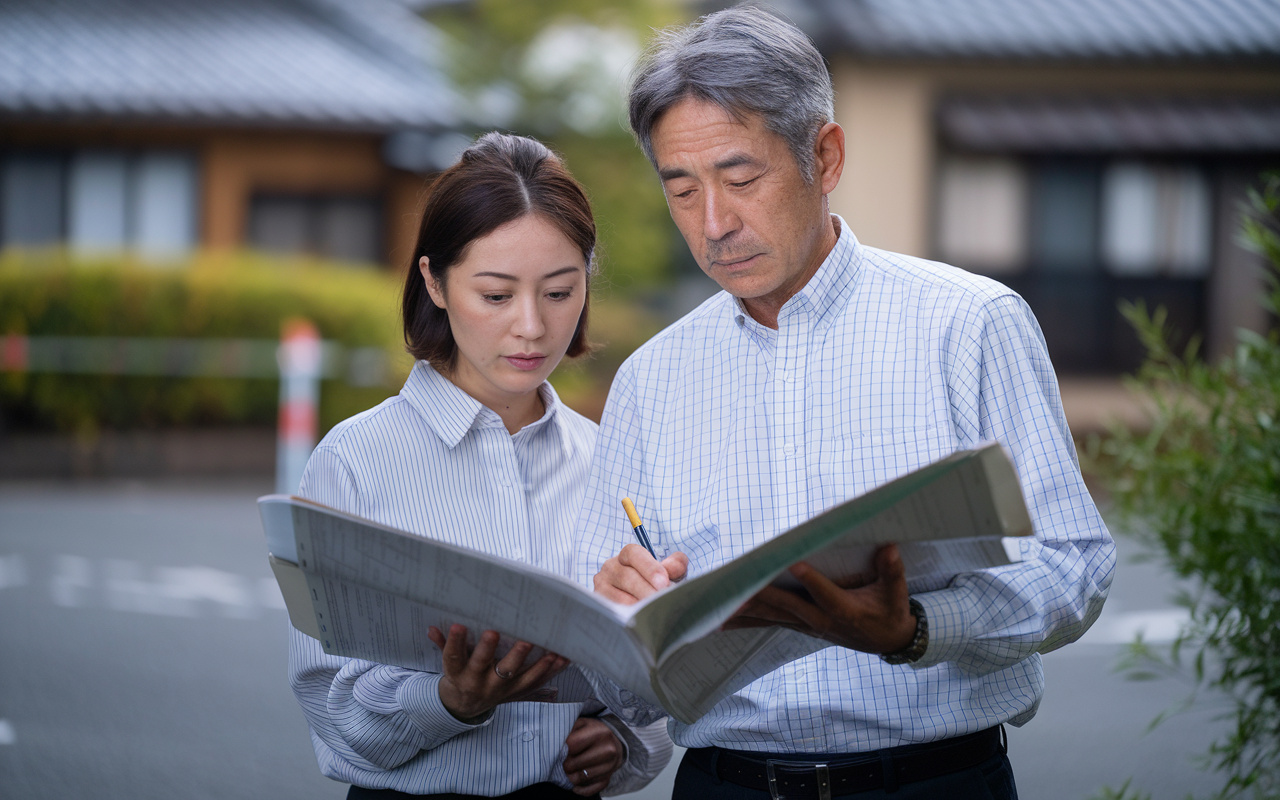 稲沢市で相続した不動産の範囲が不安？測量で境界を明確にして手続きを円滑に進める方法の画像
