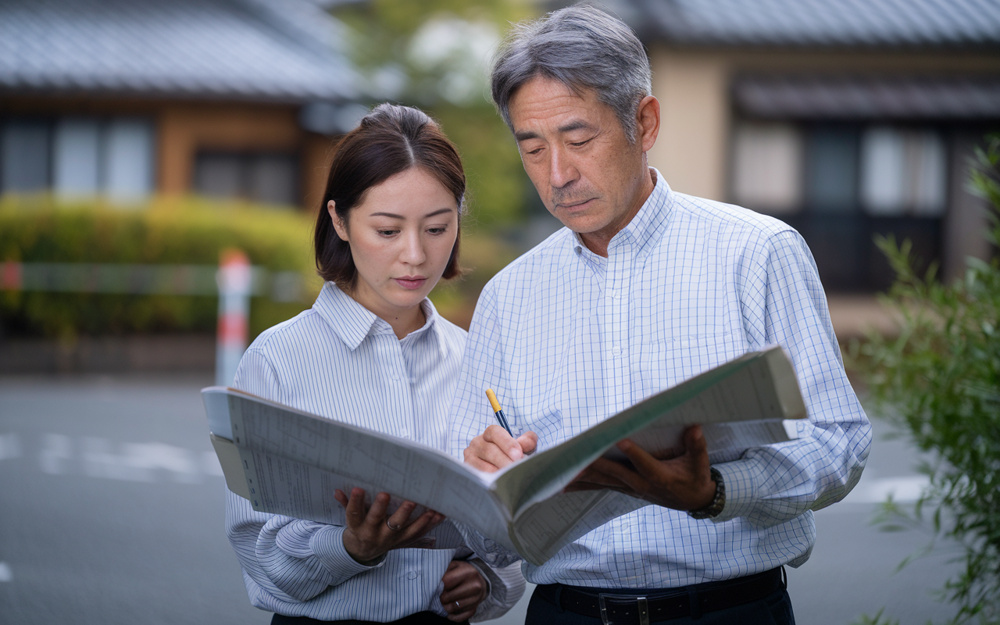 稲沢市で相続した不動産の範囲が不安？測量で境界を明確にして手続きを円滑に進める方法の画像