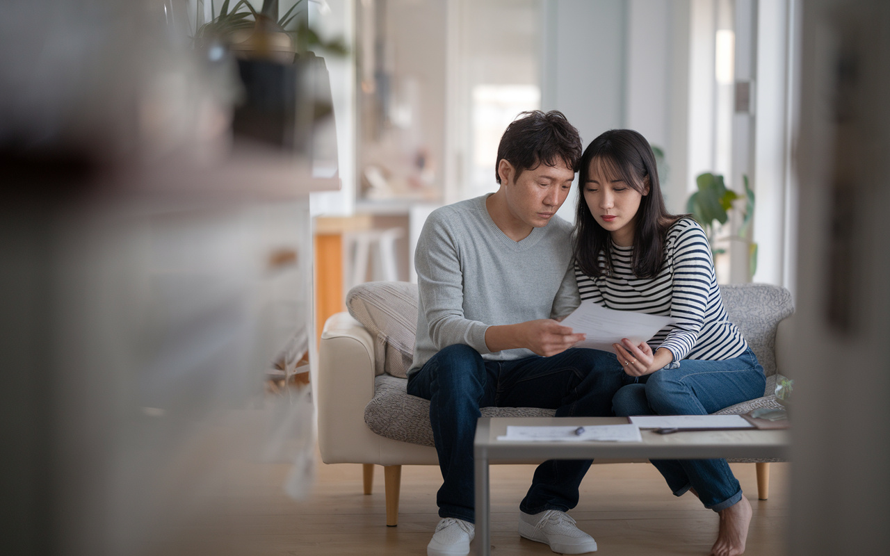 越谷で半同棲の賃貸生活は報告が必要?カップルの入居者変更と住所を移さない場合の基準の画像