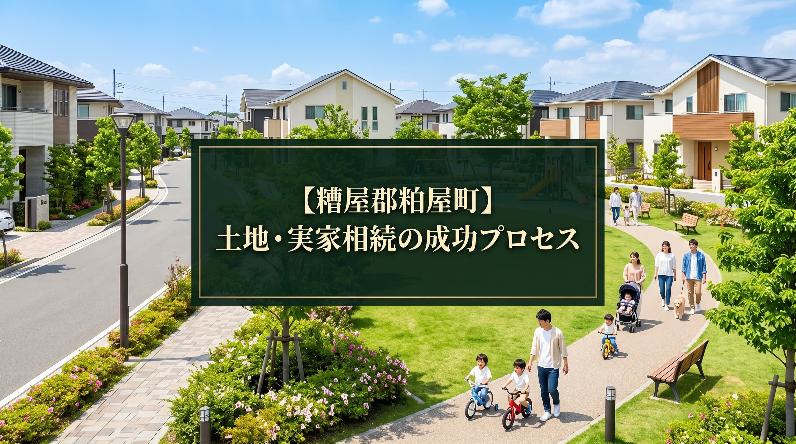 【糟屋郡粕屋町】不動産売却はリブレステート!需要を活かす土地相続プロセスの画像