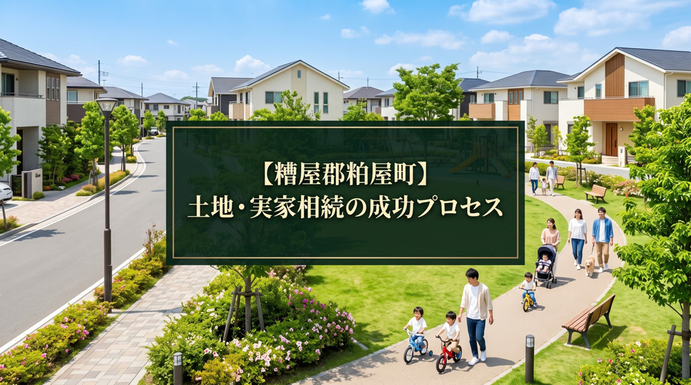 【糟屋郡粕屋町】不動産売却はリブレステート！需要を活かす土地相続プロセスの画像