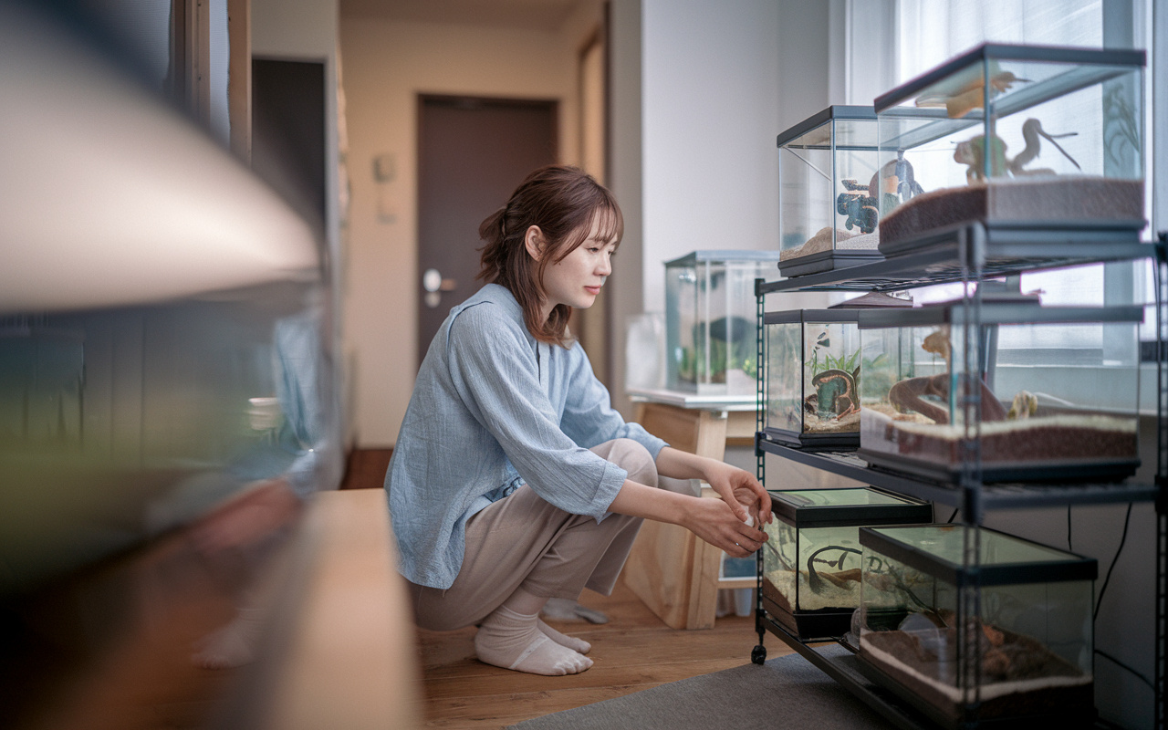 爬虫類の多頭飼い向き賃貸は?間取りの選び方と注意点を解説の画像