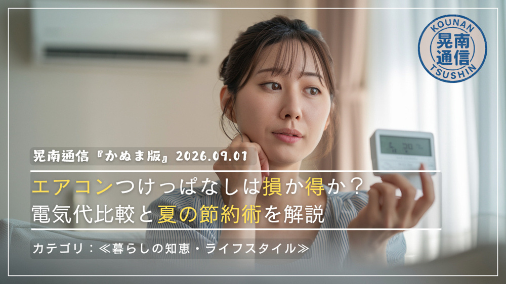 エアコンつけっぱなしは損か得か？電気代比較と夏の節約術を解説の画像