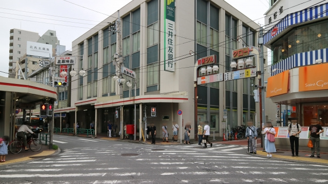 西荻窪駅の風景