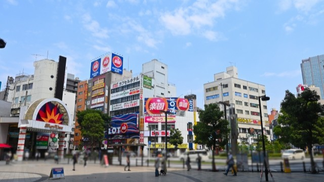 蒲田駅の風景