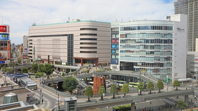 川口駅の風景
