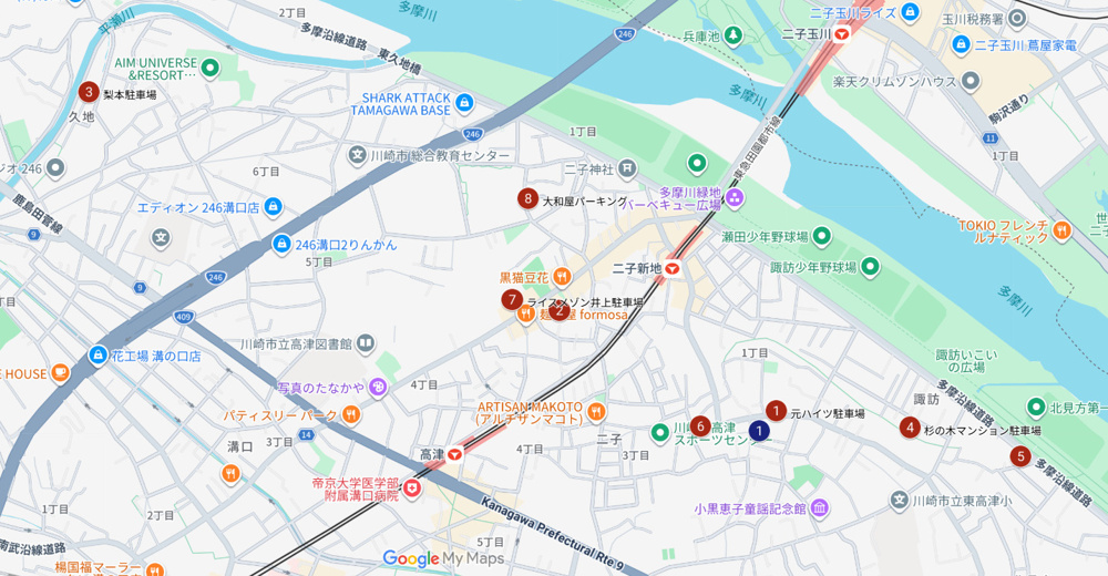 駐車場＆バイク駐輪場　最新空車情報！7月verの画像