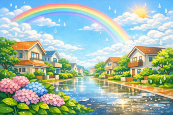 梅雨時期の住まいのポイント ～湿気・カビ対策と雨漏りチェック～の画像