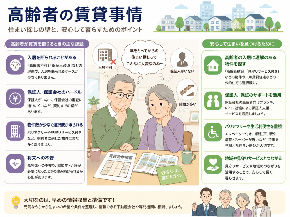 Vol.363  【シニアの住み替え】高齢になるほど賃貸は断られる？の画像