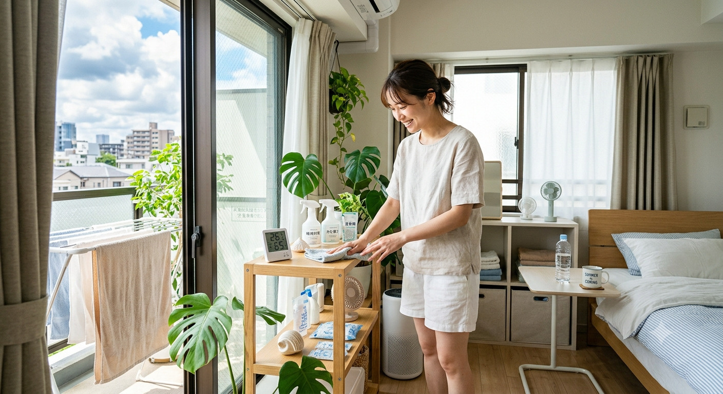 夏の暮らしを快適にする賃貸ライフ術！東小金井駅と小金井市の夏対策を解説の画像
