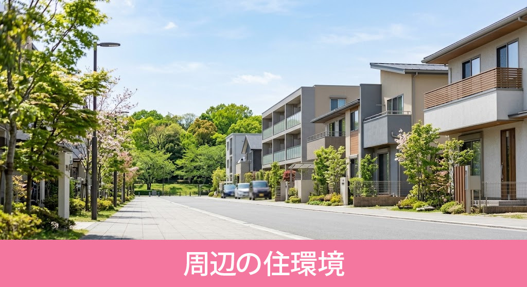 「尼崎市武庫中学校」周辺の住環境