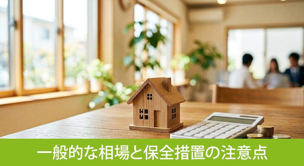 手付金の一般的な相場と保全措置の注意点