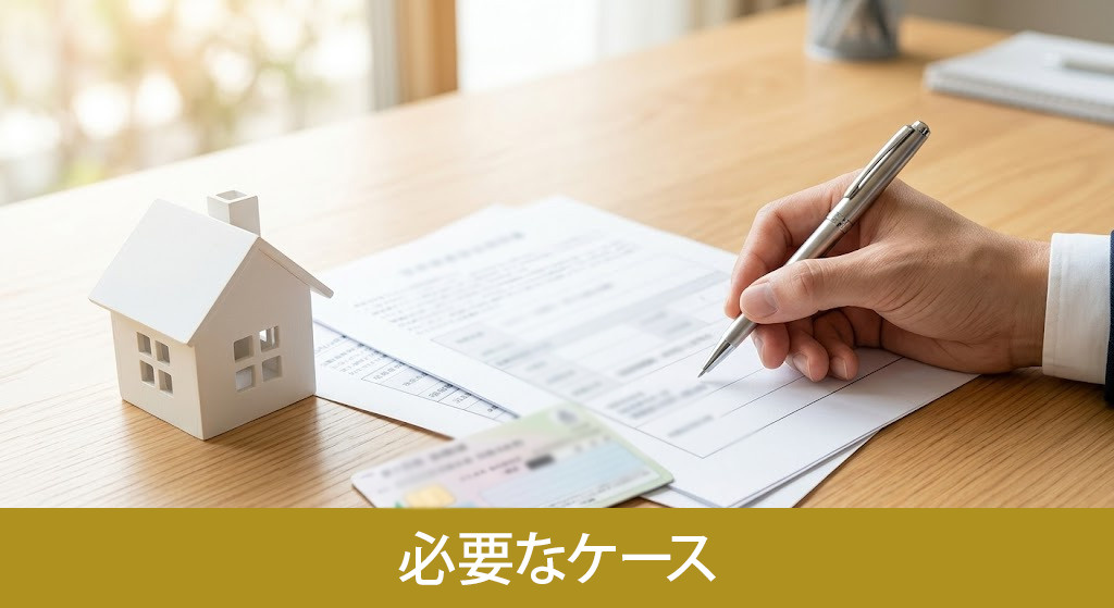 不動産売却時にマイナンバーが必要なケース