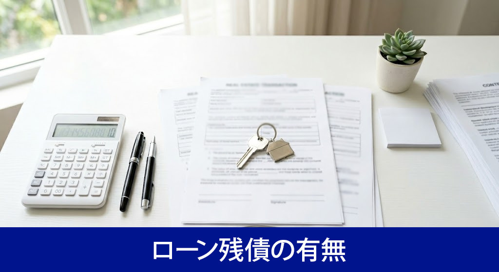 ローン残債の有無で変わる不動産の売却