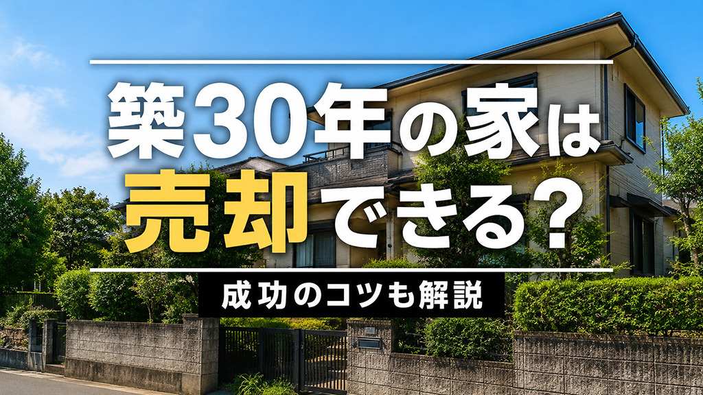 築30年の家は売却できる？成功のコツも解説の画像