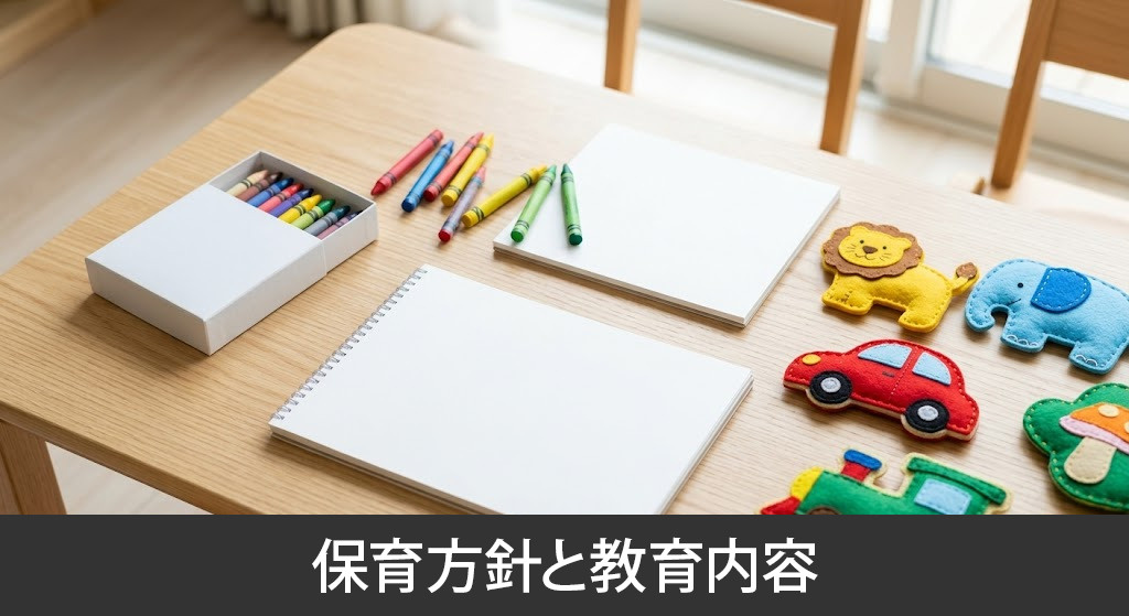 「城山保育園」の保育方針と教育内容