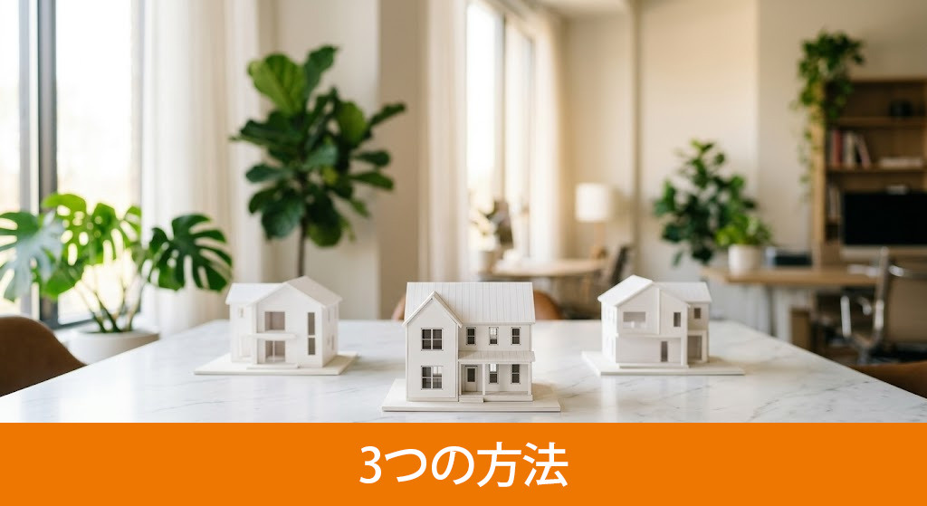借地権付きの家を売却する3つの方法