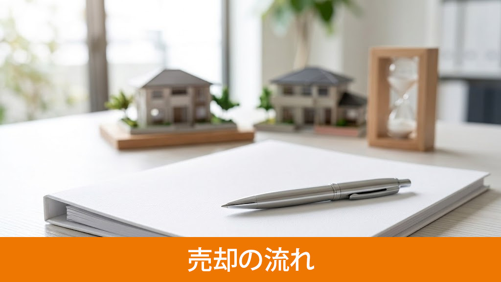 借地権付き建物をスムーズに手放す売却の流れ
