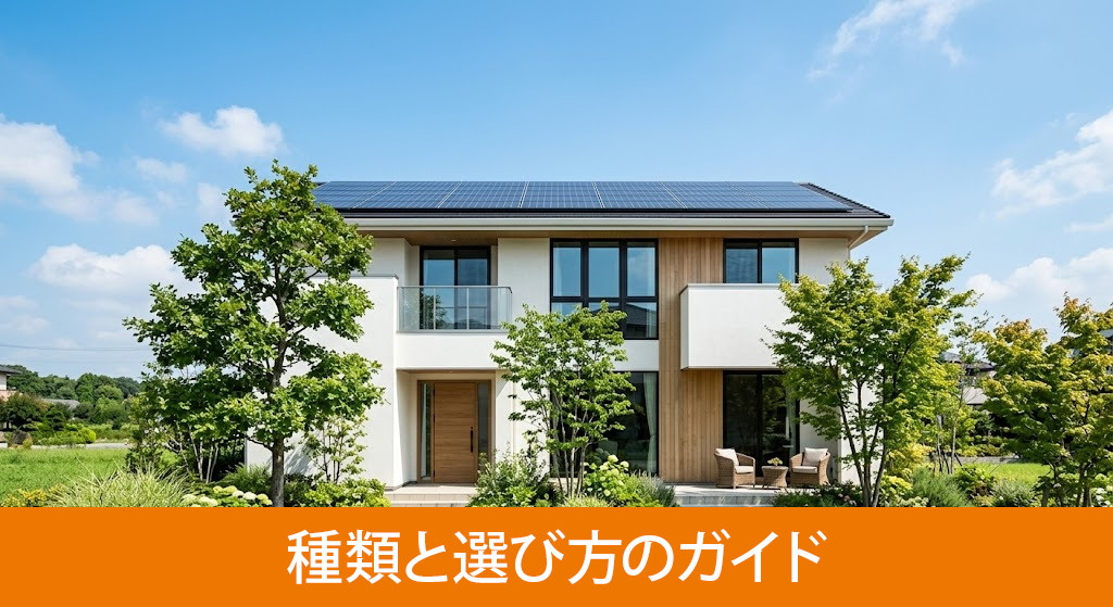 省エネ住宅の代表的な種類と選び方のガイド