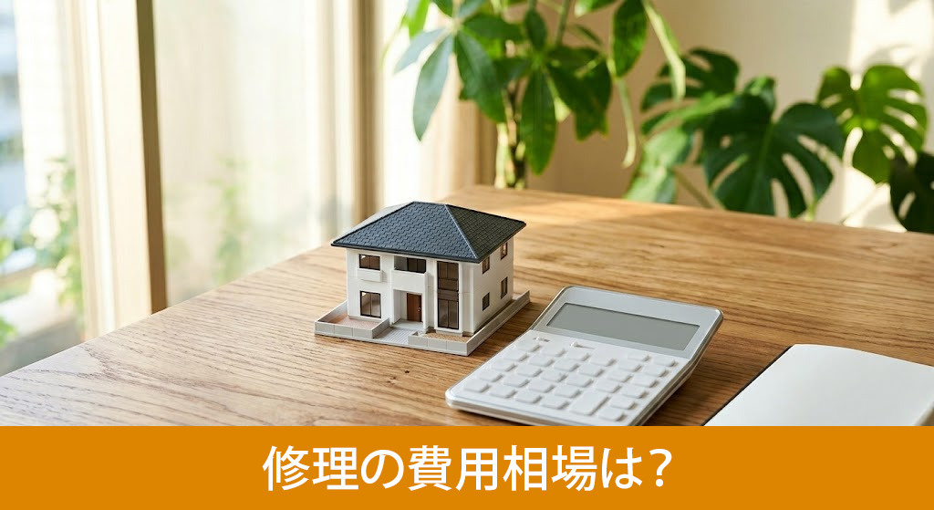 雨漏り修理の費用相場は？