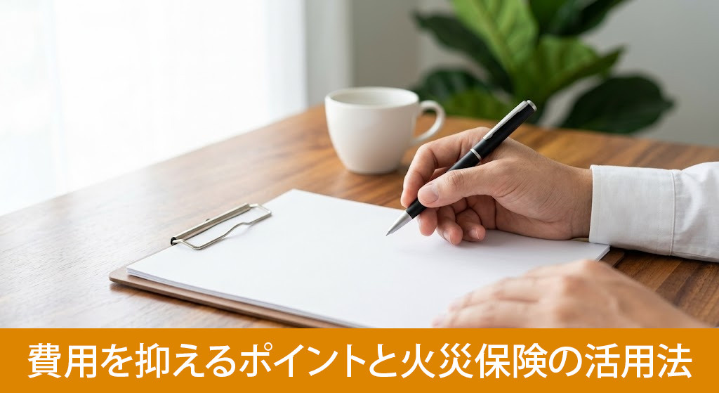 修理費用を抑えるポイントと火災保険の活用法