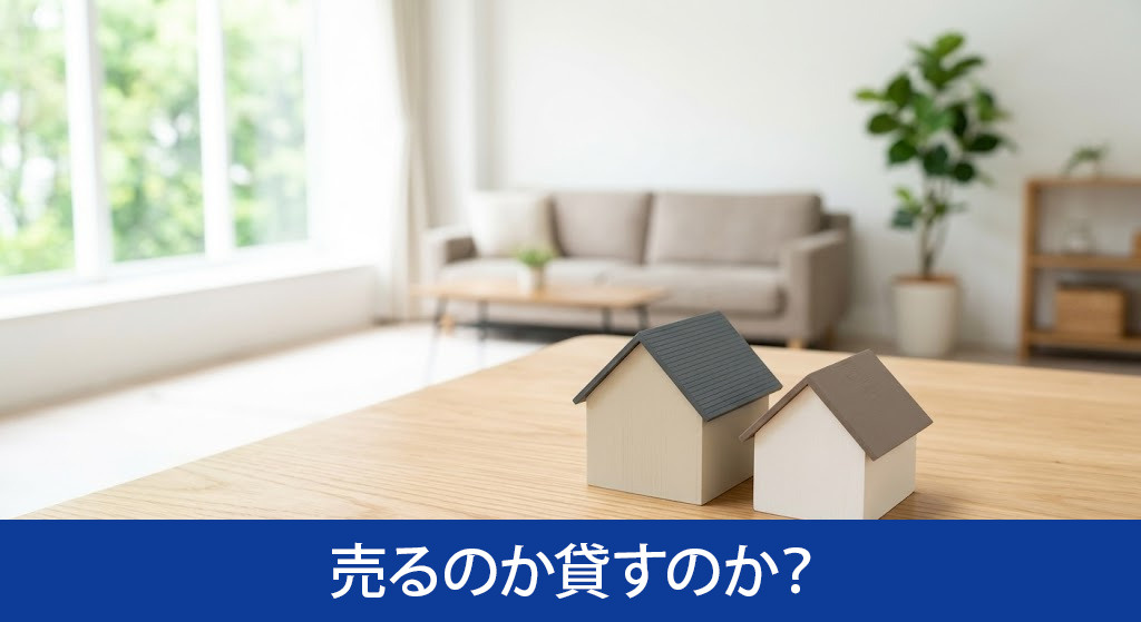 空き家を売るのか貸すのか？