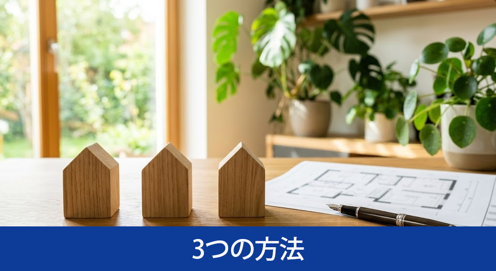 空き家を売却するための3つの方法