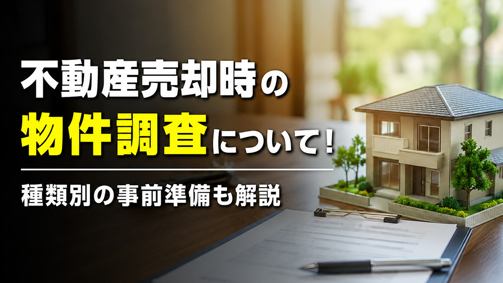 不動産売却時の物件調査について！種類別の事前準備も解説の画像