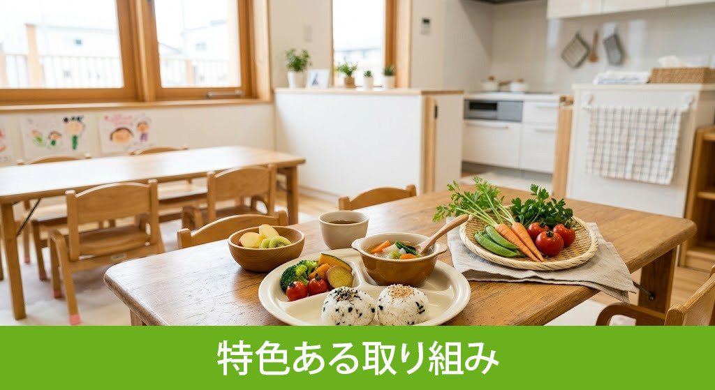 「駒沢の森こども園」の特色ある取り組み