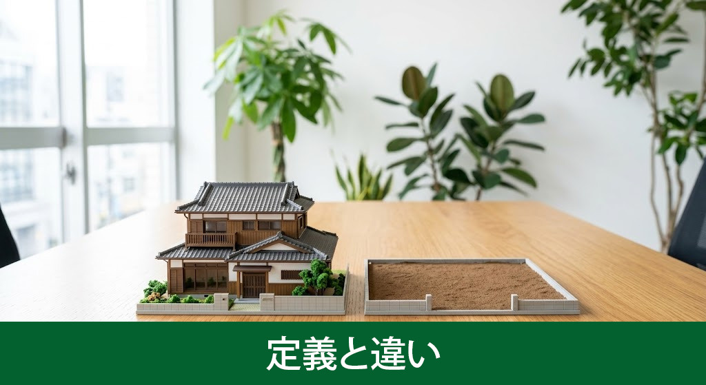 古家付き土地と更地渡しの定義と違い