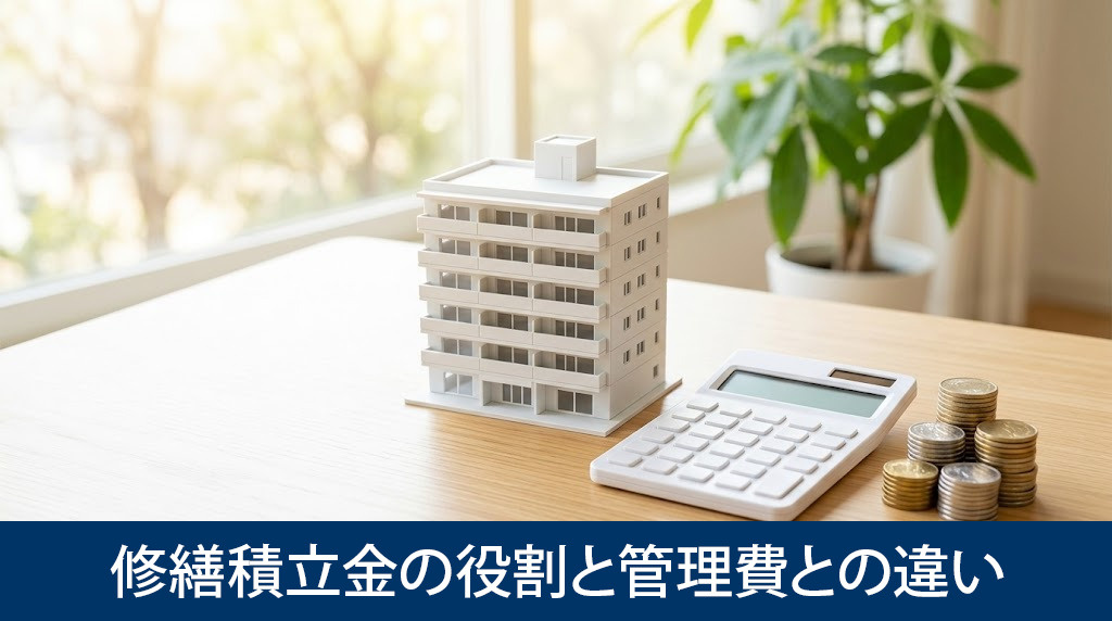 マンション修繕積立金の役割と管理費との違い