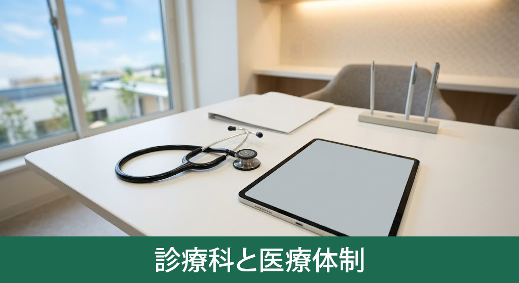 「北九州総合病院」の診療科と医療体制