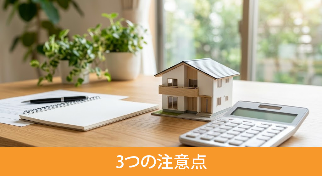買ったばかりの家を売却する際の3つの注意点